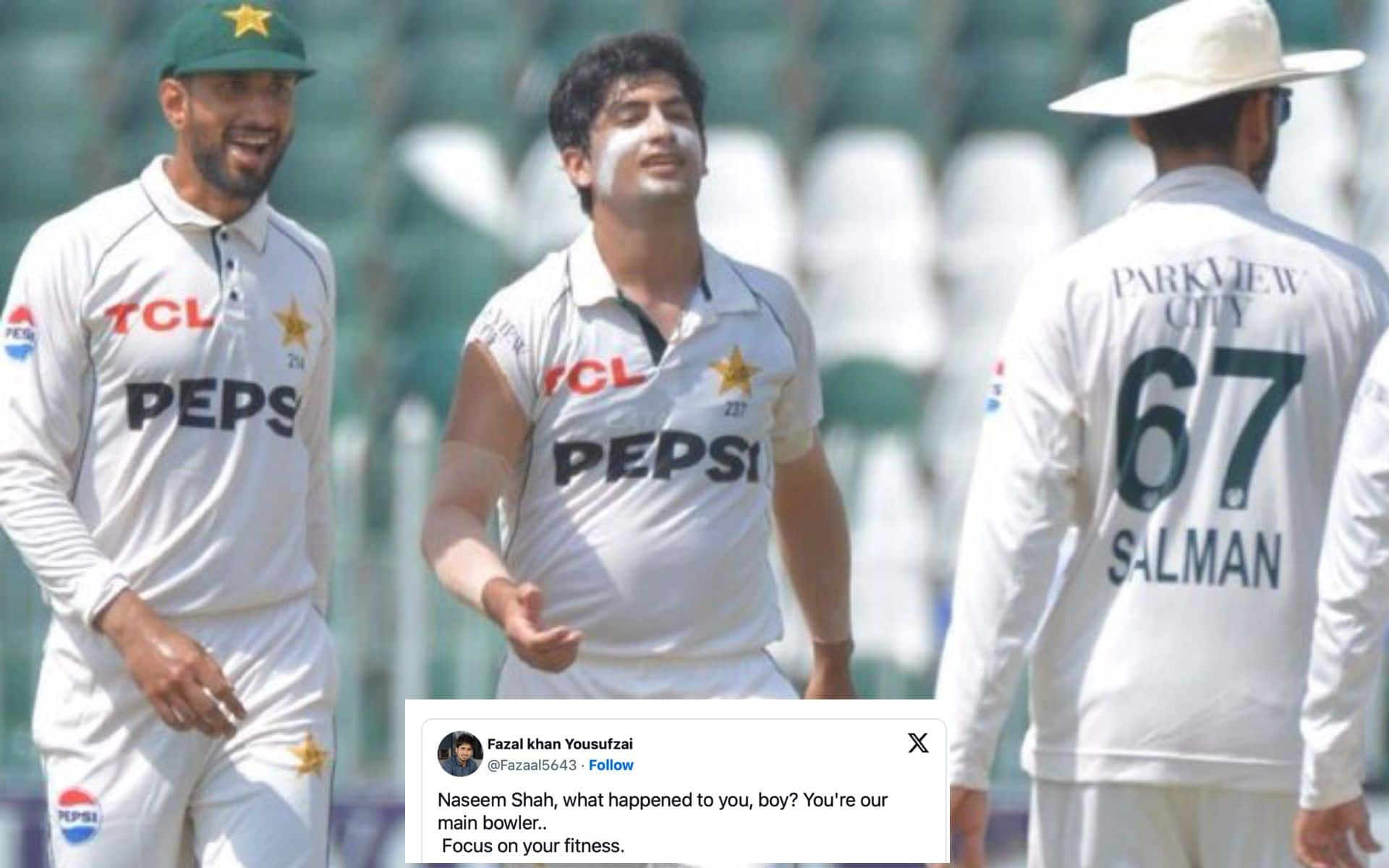 'Ye Kam Se Kam 27-28 Ka Hai'- Pakistan Star Naseem Shah's Growing Belly Triggers Meme Fest